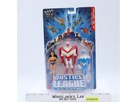 Wonder Woman - Hawk - Dove DC Justice League Unlimited 2005 Mattel NEW SEALED