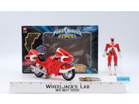 Red Lightspeed Cycle Power Rangers Rescue 1999 Bandai #4421 Action Figure