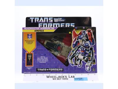 Headmaster Apeface G1 Transformers 1986 Hasbro Vintage Action Figure MOSC NEW