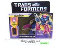 Headmaster Squeezeplay 1988 G1 Transformers Hasbro Vintage Figure MISB