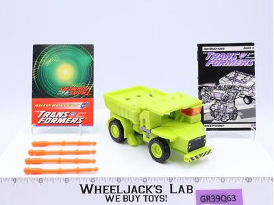 G2 Dirtbag Auto Rollers 100% Complete 1994 Hasbro Transformers Vintage Figure NM