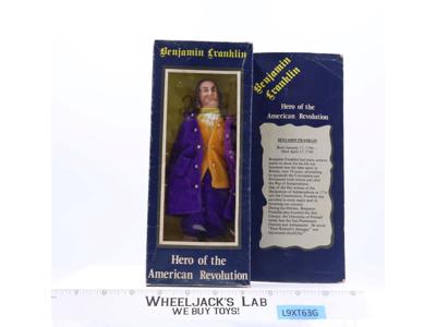 Benjamin Franklin Heroes of the American Revolution RT Toys 8" NEW MIB