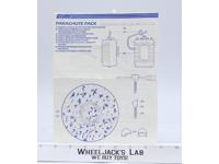 Parachute Pack 1984 ORIGINAL Instructions/ Blueprints G.I. Joe Action Figure