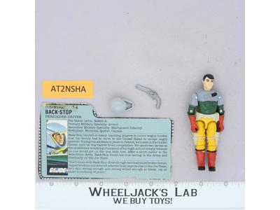 Backstop V1 100% Complete G.I. Joe 1987 Hasbro Vintage Action Figure