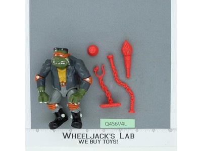 Mike as Frankenstein GLOWS 100% Complete Universal Studios Monsters TMNT 1993