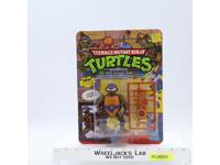 Donatello W/Storage Shell Teenage Mutant Ninja Turtles TMNT 1990 UNPUNCHED MOSC
