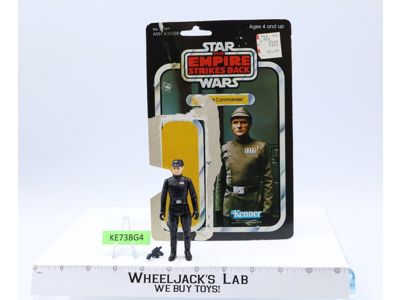 Imperial Commander 100% Complete 41 Back-E Star Wars ESB 1980 Kenner NO REPRO