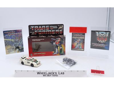 Wheeljack 100% Complete W/Box 1985 Vintage Hasbro G1 Transformers Figure