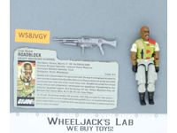 Roadblock V2 100% Complete G.I. Joe 1986 Hasbro Vintage Action Figure