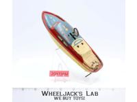 Tin Litho Wind Up Toy Boat 1930's Lindstrom