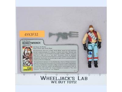 Monkeywrench V1 100% Complete G.I. Joe 1986 Hasbro Vintage Action Figure