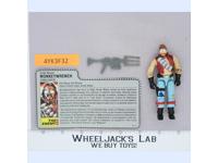 Monkeywrench V1 100% Complete G.I. Joe 1986 Hasbro Vintage Action Figure