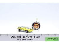 Hairy Hauler Spectraflame Yellow 1969 Mattel Redline RL Hot Wheels w Button NICE