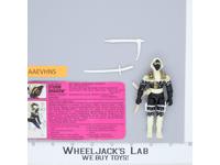 Storm Shadow V3 100% Complete 1992 G.I. Joe Hasbro Vintage Action Figure