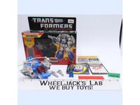 Headmaster Highbrow 100% Complete W/BOX 1987G1 Transformer Hasbro Vintage