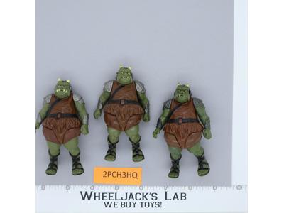 Lot of 3 Gamorrean Guards Star Wars ROTJ 1983 Kenner Action Figures