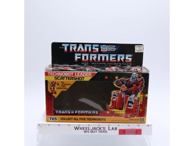 Scattershot TK5 EMPTY BOX 1987 Vintage G1 Hasbro Transformers Action Figure