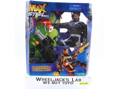 Night Combat Mission Pack Max Steel 1999 Mattel Action Figure NEW SEALED