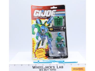 Flak-Viper V1 100% Complete 12 Cardback 1992 G.I. Joe Hasbro Vintage Figure