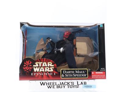Darth Maul and Sith Speeder Star Wars Episode 1 12" Figure 1999 Hasbro MISB NEW
