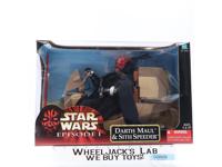 Darth Maul and Sith Speeder Star Wars Episode 1 12" Figure 1999 Hasbro MISB NEW