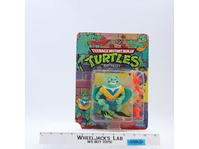 Ray Fillet Teenage Mutant Ninja Turtles TMNT 1990 Playmates MOSC UNPUNCHED