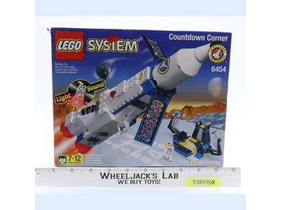 LEGO #6454 Countdown Corner 1999 SPACE PORT 131 pcs Light/Sound NEW MISB SEALED
