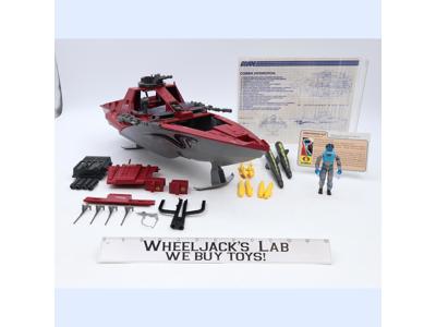 Moray Hydrofoil 100% Complete W/ LENS GI Joe 1985 Hasbro Vintage Vehicle