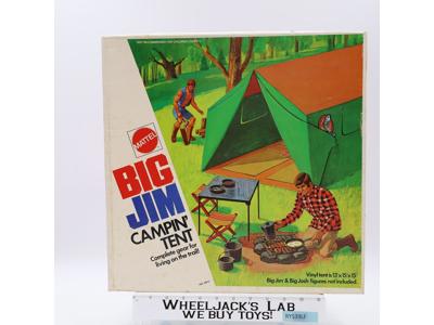 Big Jim Campin' Tent Only W/Box 1972 Mattel Vintage Figure Accessories Set