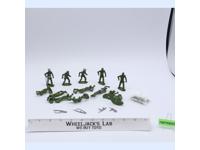 Lot of 13 American Infantrymen WWII 1/35 Scale MPC Ring Hand Toy Soldiers Figure