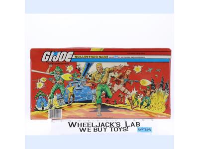 GI Joe Collectors Case 24 Action Figures W/TRAY 1984 Tara Toy Accessory