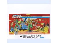 GI Joe Collectors Case 24 Action Figures W/TRAY 1984 Tara Toy Accessory