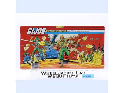 GI Joe Collectors Case 24 Action Figures W/TRAY 1984 Tara Toy Accessory