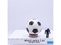 Soccer Ball Trophy W/ Null Complete Computer Warriors 1989 Mattel Action Figure