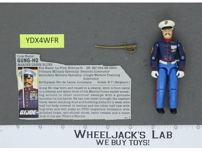 Gung-Ho V2 100% Complete G.I. Joe 1987 Hasbro Vintage Action Figure