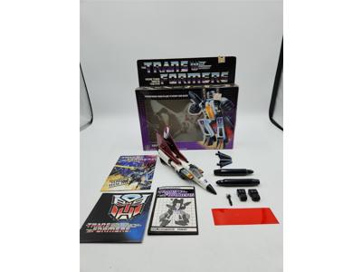 Ramjet 100% Complete W/Box 1985 Vintage G1 Transformers Hasbro Action Figure