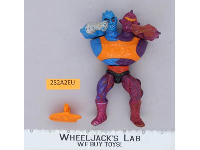 Two Bad Flat Back 100% Complete He-Man Masters of the Universe MOTU 1985 Vintage