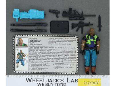 Roadblock V5 100% Complete G.I. Joe 1993 Hasbro Vintage Action Figure