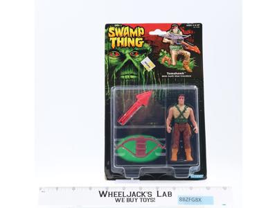 Tomahawk Crossbow Swamp Thing 1990 Kenner Vintage Action Figure NEW SEALED MOSC