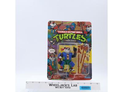 Panda Khan Teenage Mutant Ninja Turtles TMNT 1990 Playmates NEW MOSC UNPUNCHED