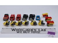 Vintage LOT (15) Zybots Gobots Go Bots 1984 Bandai Transformers Action Figures
