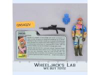 Zandar V1 100% Complete G.I. Joe 1986 Hasbro Vintage Action Figure