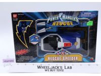 Blue Rescue Speeder Complete Power Rangers Lightspeed Rescue 1999 Bandai