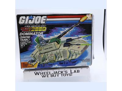Dominator 100% Complete W/Box GI Joe 1987 Hasbro Vintage Action Figure Vehicle