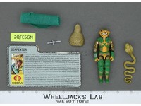 Serpentor V1 100% Complete G.I. Joe 1986 Hasbro Vintage Action Figure