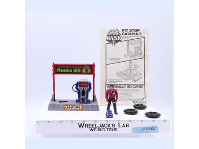 Pit Stop Catapult W/ Sly Rax 100% Complete MASK M.A.S.K. 1987 Kenner Figure