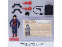 Scrap Iron V1 RED CARD BACK 100% Complete G.I. Joe 1984 Hasbro Vintage Figure