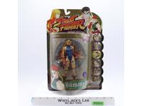 Cammy Street Fighter II Round 1 Player 3 Repaint 1999 Capcom Resaurus NEW MOC