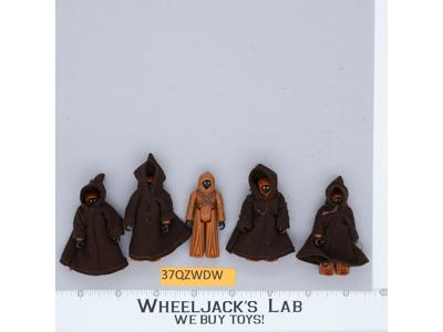Lot of 5 Jawas Star Wars 1977 Kenner Vintage Action Figures
