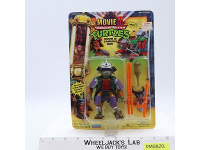 Samurai Don Movie III Teenage Mutant Ninja Turtles TMNT Playmates MOSC UNPUNCHED